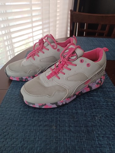 Heeley grey with pink camo - pink,